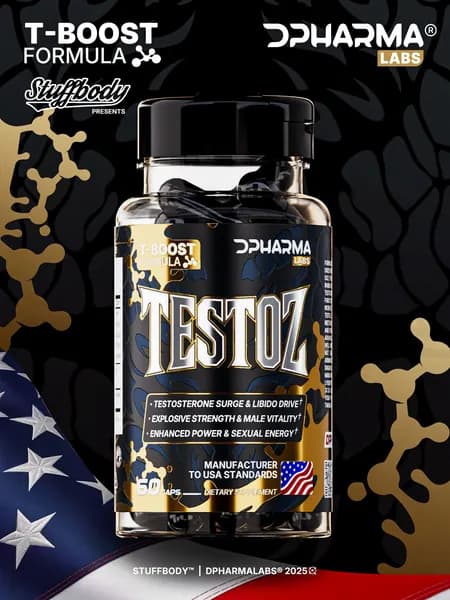 Бустер тестостерона Testoz 60 капсул /