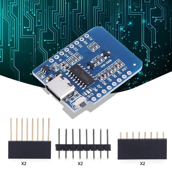 Мини-платформа NodeMCU на базе ESP-12F с интерфейсом USB Type-C и поддержкой Arduino IDE