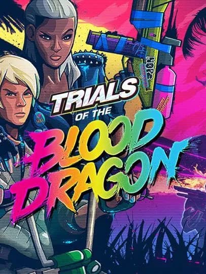 Игра Trials of the Blood Dragon (PC, Русская версия)