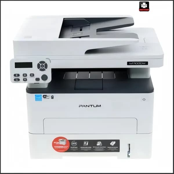 МФУ Лазерное M7100DN, белый, серый