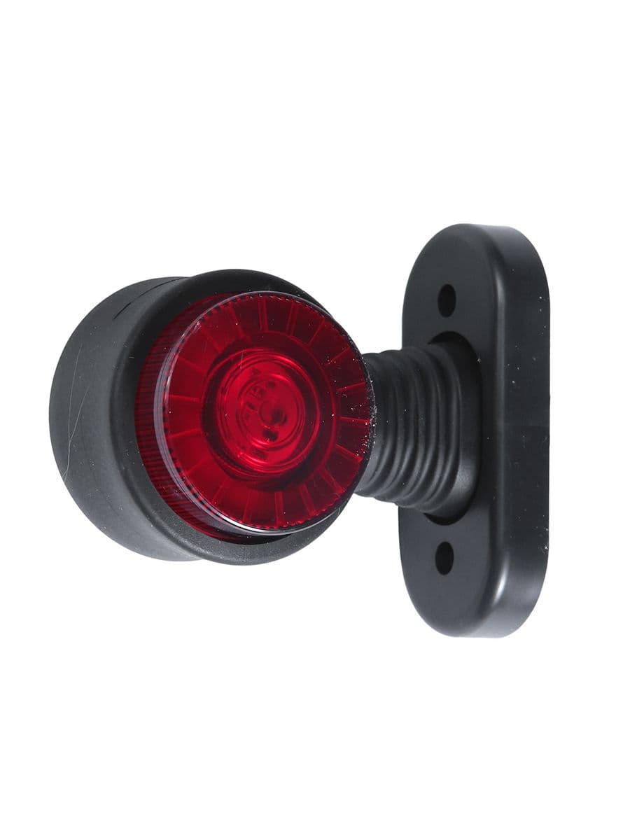 Фонарь габаритный светодиодный Красно-Белый (ОГ-32 LED) НОВЫЙ обр.св. плоский рассеиватель