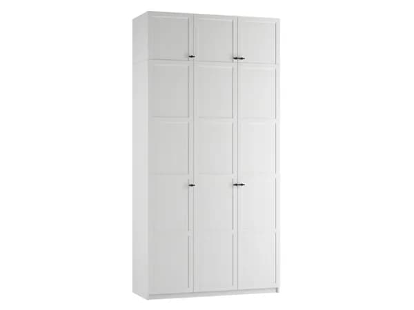Шкаф распашной для одежды " Берг 4" 120х240х50 Белый / Лотос