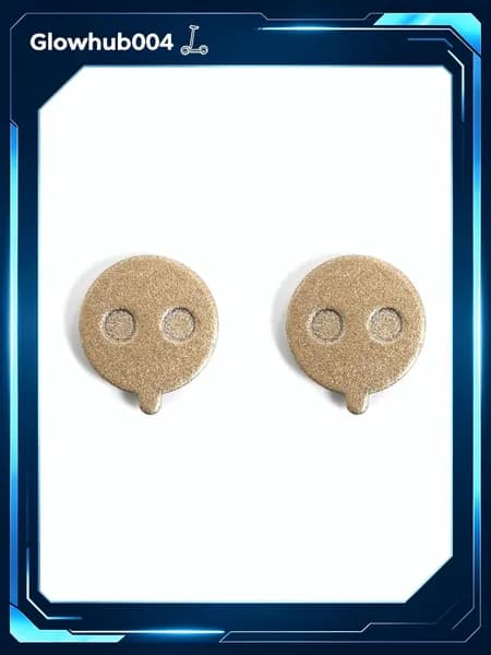 FOR KUGOO M4 PRO тормозные колодки SEMI металлические, 2.12*2.42cm, тихий ход, быстрый отклик