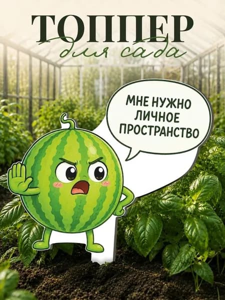 Фигурки для сада арбуз - ягода