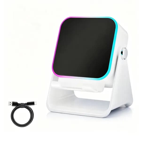 Беспроводная акустическая система с магнитной индукцией, подставкой и RGB-подсветкой