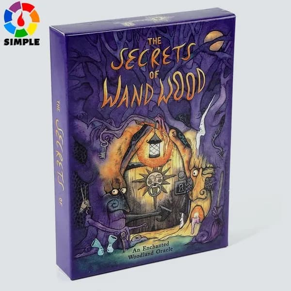 The Secrets of Wand Wood Оракульная колода Секреты древесины волшебной палочки от Фила и Жаклин Лавси.