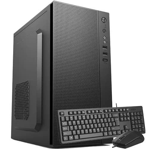 GSM Системный блок (Intel Core i5-3570, RAM 8 ГБ, SSD 480 ГБ, Intel HD Graphics 2500, Windows 10 Home), черный матовый