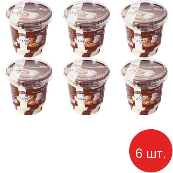 Паста шоколадно-молочная Шарлиз 350г * 6шт.