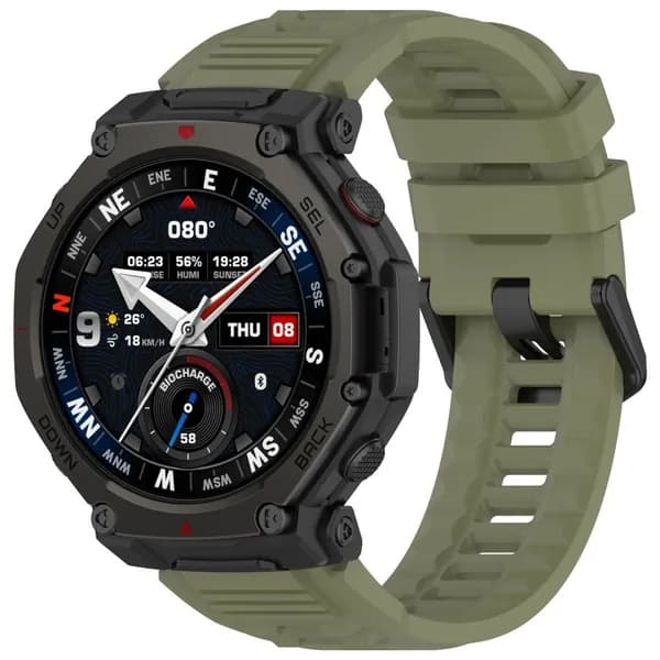 Для замены мягкого силиконового ремня Huami Amazfit T-Rex 3 Pro
