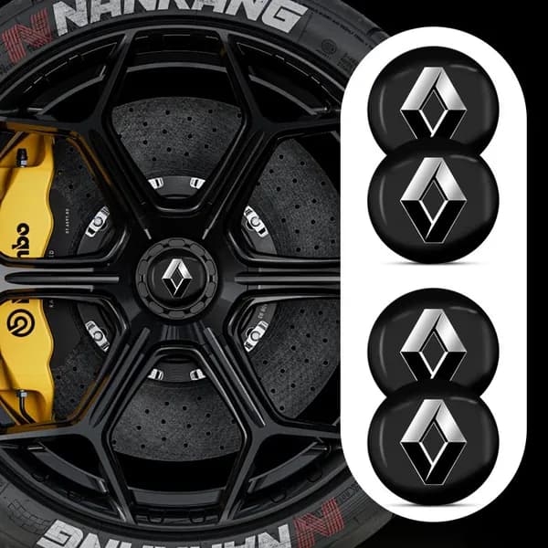 Рено (Renault) автомобильных колпачков для ступиц диаметром 56 мм 4 шт