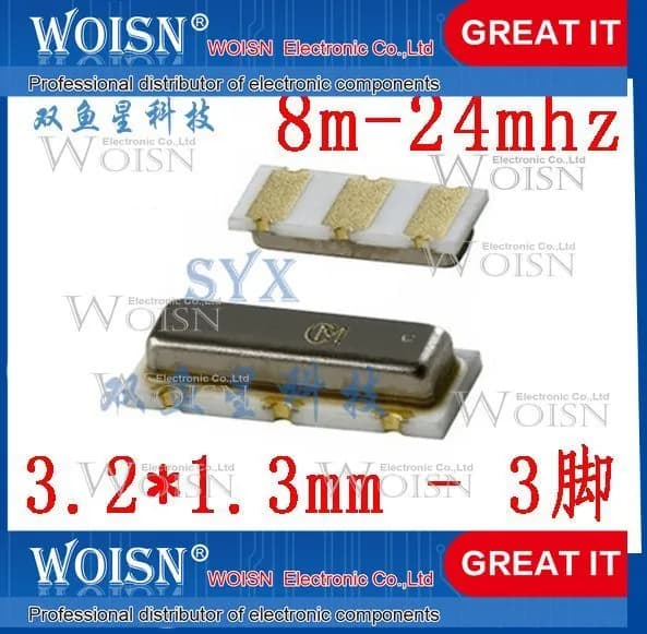 10шт CSTCE3213 NE 8M 10M 12M 16M 20MHZ R0 Murata Taozhen 3-legged 3.2 * 1.3mm Тип варианта: 8MHZ