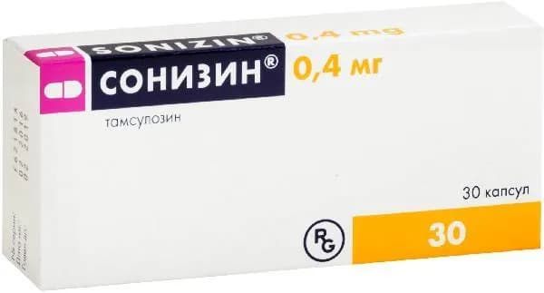 Сонизин, капсулы с модиф. высв. 0.4 мг, 30 шт.