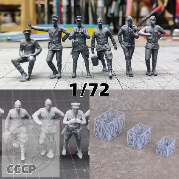 Cor 1/72 сборная модель солдат