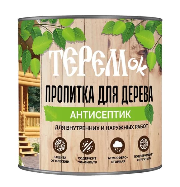 Пропитка для дерева Теремок 0,8 л орех