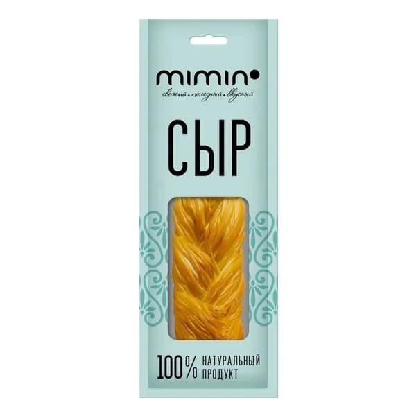 Сыр рассольный Mimin Косичка 40% БЗМЖ 100 г