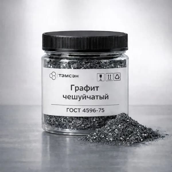 Графит чешуйчатый, 200 гр