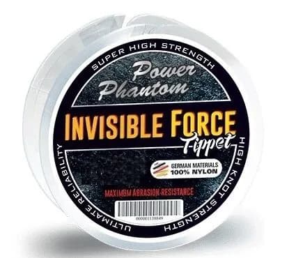 Леска Power Phantom Invisible Force Tippet CLEAR 0,18mm, 4,2kg 30m, 1 штука