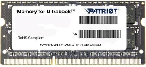 Оперативная память DDR3, 1600 МГц, 1 x 4 ГБ (PSD34G1600L81)
