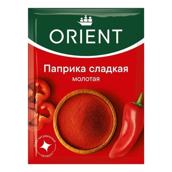 Паприка Orient сладкая молотая 15 г