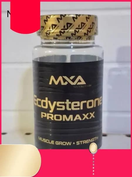 Бустер тестестерона MXA Nutrition Экдистерон 700 mg + пиперин 7 mg 60 капсул