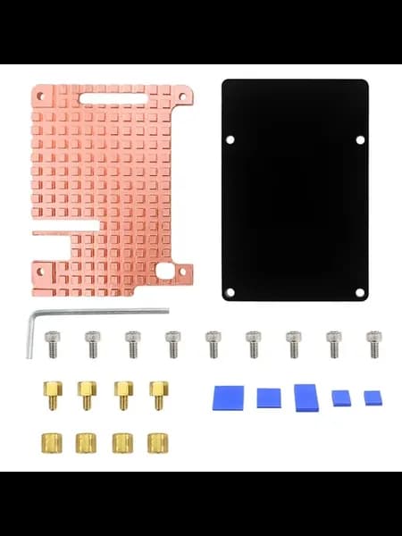 Медный радиатор для Raspberry Pi 4B Heat Sink