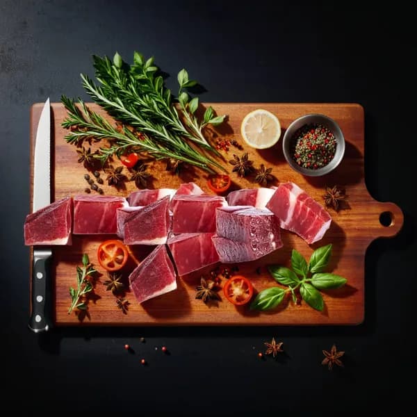 Мясная закуска Кубики Хамона Серрано, 300 гр