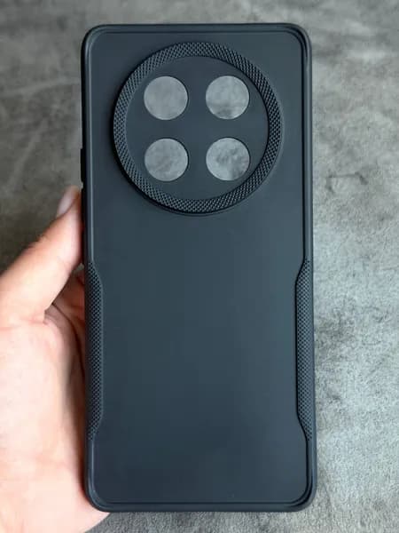 Чехол на Honor X9C черный с нескользящими боками