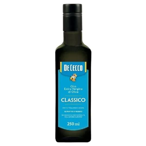 Масло DE CECCO CLASSICO оливковое Extra Vergine нерафинированное 250мл
