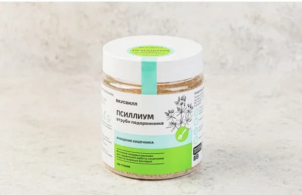 Отруби подорожника (псиллиум),180 г