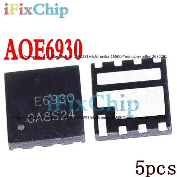 5шт /упак AOE6930 E6930 MOSFET QFN-8 новый
