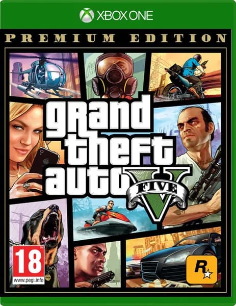Игра Grand Theft Auto V Premium Edition (GTA 5) (русские субтитры) для Xbox One/Series X
