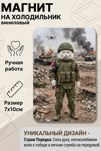Магнит на холодильник,Военная полиция