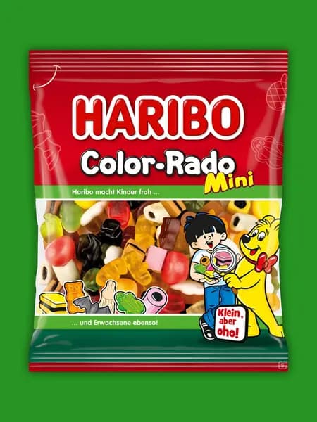 Лакричный мармелад HARIBO Color-Rado Mini (Колор Радо мини) 160г Германия