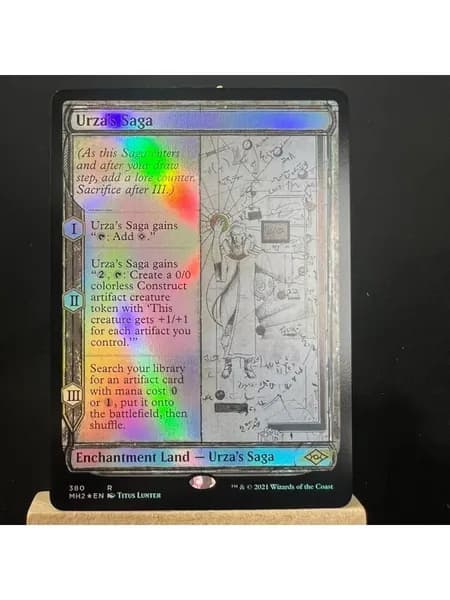 Высококачественная игровая карта Magic The Gathering, подходящая для семейных и дружеских посиделок, поставляется в прозрачном наборе.