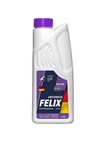 Антифриз Felix EVO G12++ фиолетовый -40 С 1 кг