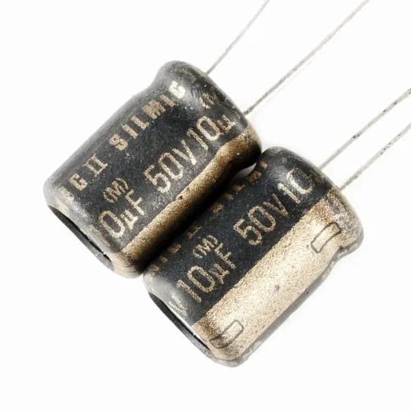 2 шт., ELNA Silmic II Аудио HIFI Конденсатор электролитический 50В-10мкФ (10uF-50V, 8x12мм)