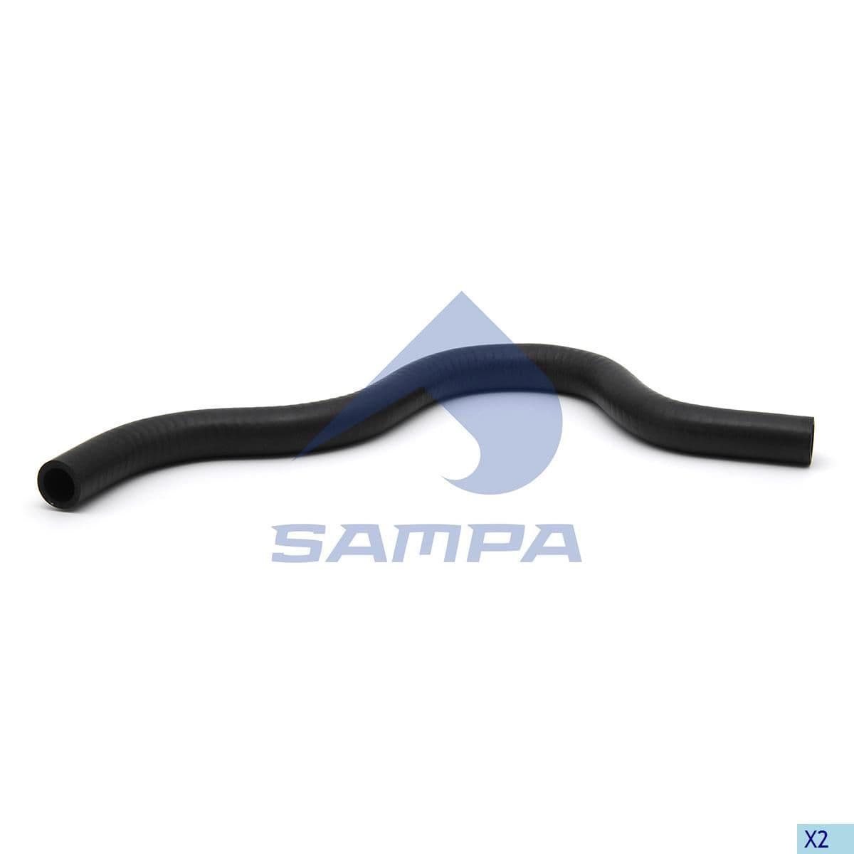 Шланг радиатора Volvo 035.067 SAMPA