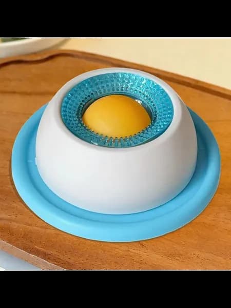 Кормушка-ложка для собак Slow Feeder, бульон, синий
