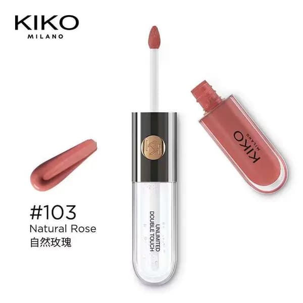 Kiko Milano Двухголовая глазурь для губ зеркальная 6 мл