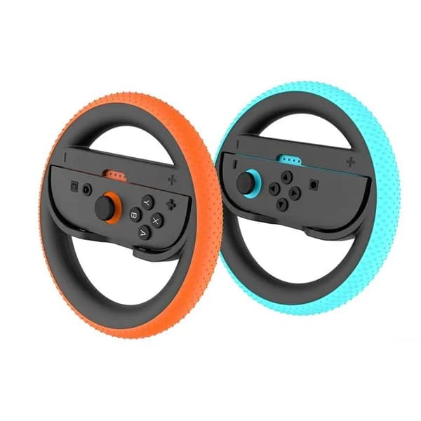 Игровые рули для Joy-Con Nintendo Switch, комплект из 2 штук / эргономичные рукоятки для гоночных игр