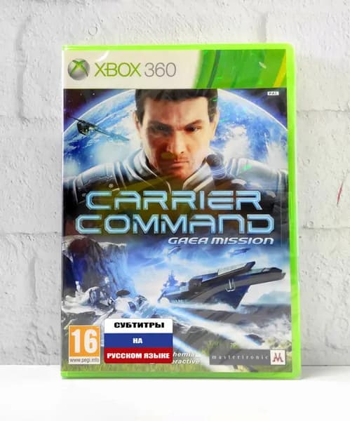 Carrier Command Gaea Mission Русские субтитры Видеоигра на диске Xbox 360. Товар уцененный