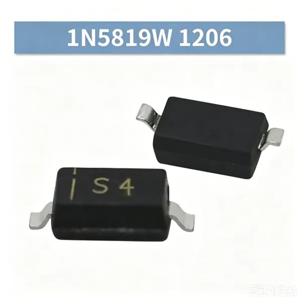 10 шт. 1N5819W диод Шоттки 1206 SOD-123 SMD, оптовая комплектация BOM электроника, монтаж плат, робототехника, ремонт гаджетов и DIY