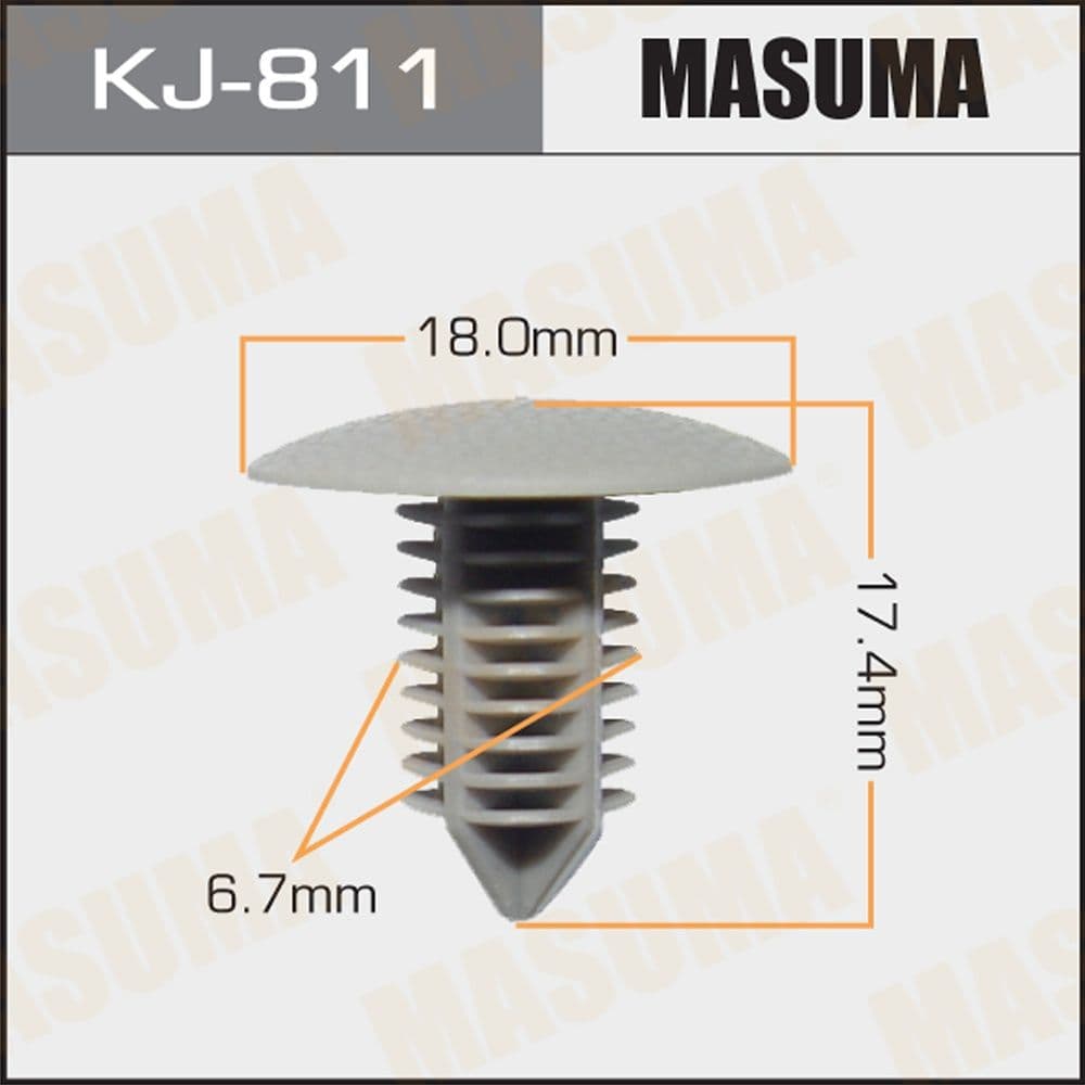 Клипса MASUMA KJ-811 KJ811 (5 шт)