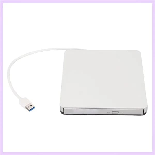 Внешний CD DVD привод, USB 3.0, портативный для ноутбука и ПК
