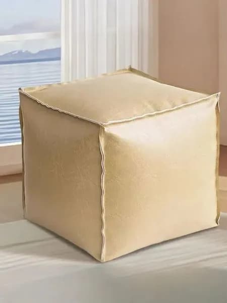 Пуф, Искусственная кожа, 45х45х45 см