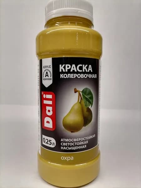 DALI Краска, Акриловая, Матовое покрытие, 0.25 л, светло-коричневый