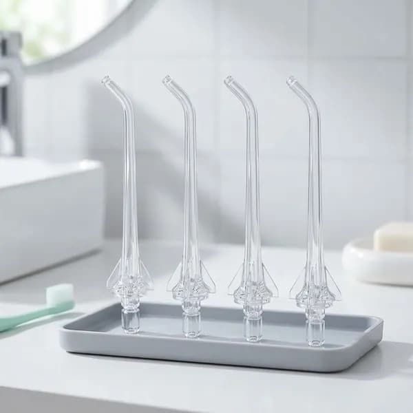 Прозрачные пластиковые насадки для замены в ирригаторе aquasonic aqua для домашнего использования