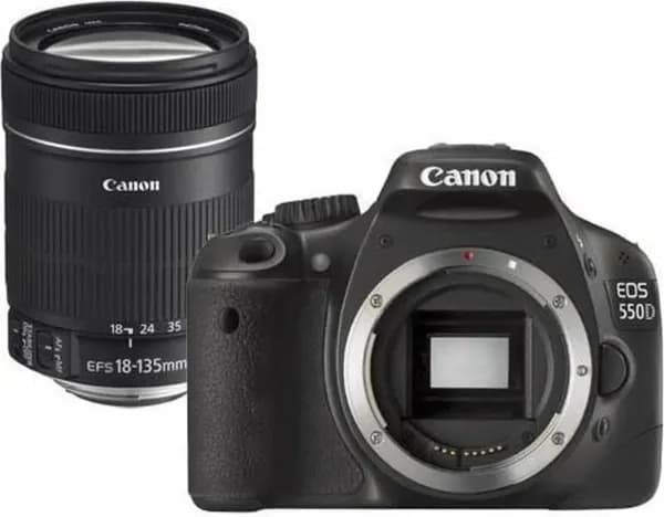 Фотоаппарат Canon EOS 550D Kit EF-S 18-135mm f/3.5-5.6 IS, черный