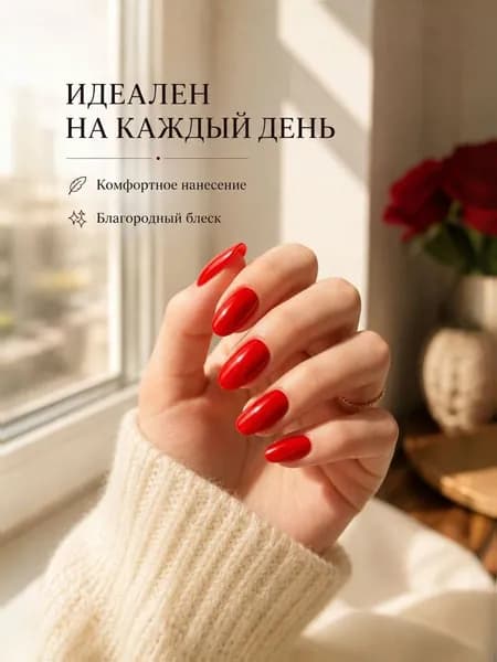 Гель-лак BALA Премиальный образ элегантный красный цвет, подходит для любого сезона, роскошное покрытие, 10 мл