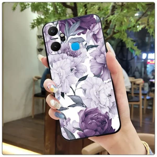 Чехол Lulumi для телефона Infinix X6823/Smart6 Plus (Россия/Индия), пылезащитный чехол из ТПУ с модным дизайном, силиконовый чехол